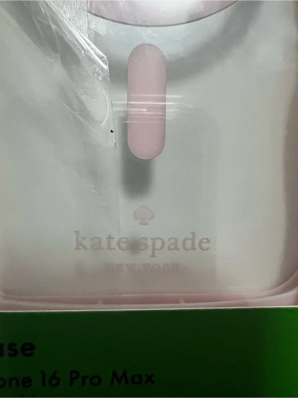 Kate Spade Wavy Case for iPhone 16 Pro Max - Pink